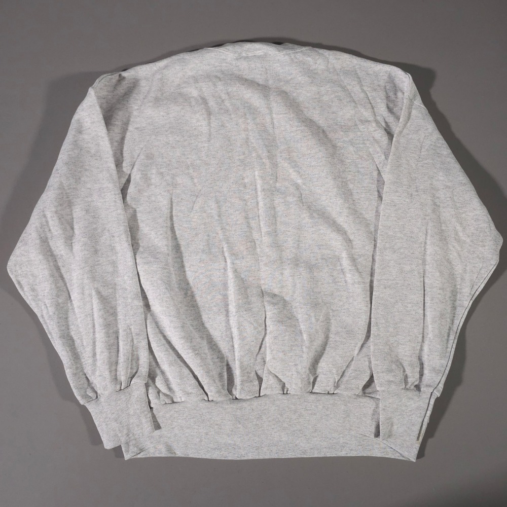 Delta Garfield Sweatshirt Men XL Gray Talkin Tees I Came I Saw I Ate Vintage - Picture 8 of 8